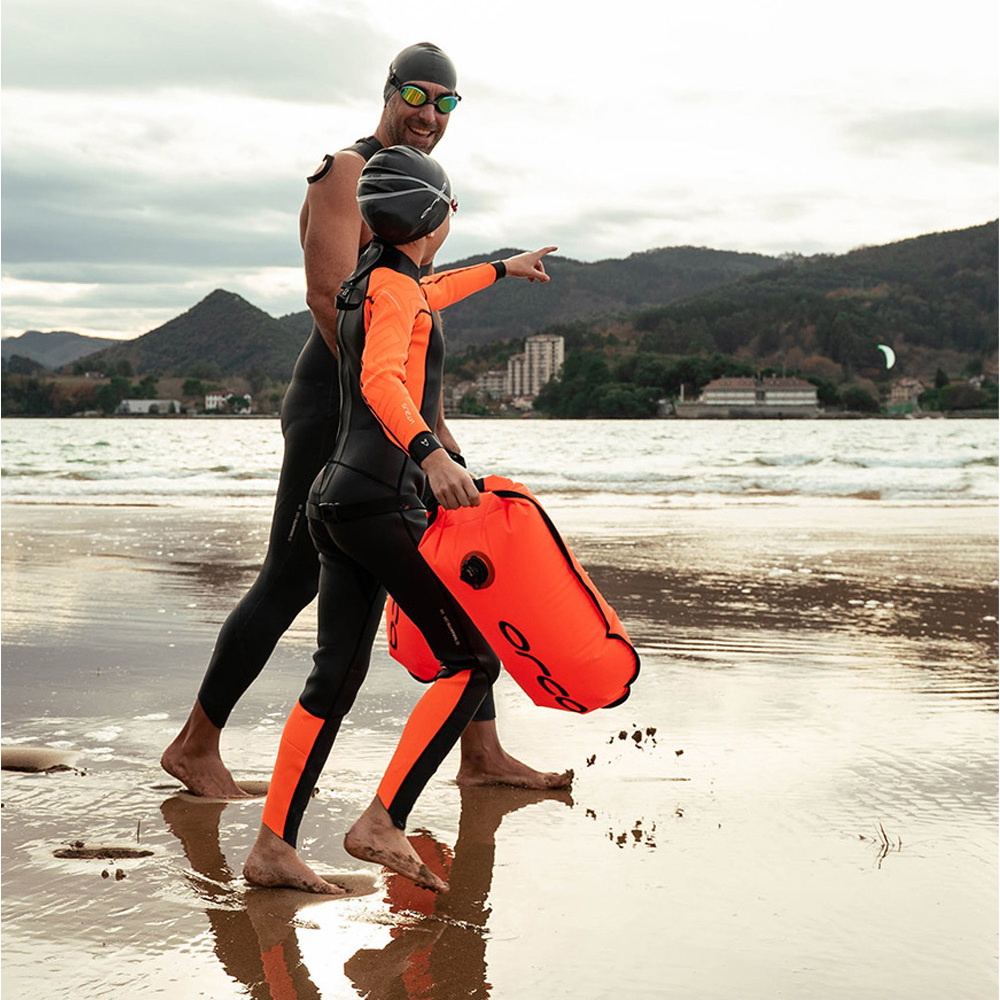 2026 Orca Junior Vitalis Squad Hi-Vis Swim Wetsuit NN971201 - Black